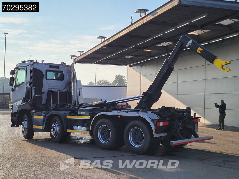 Kamion sa hidrauličnom kukom Renault C 520 8X4 Hyva 26-55-S Retarder Automatic Big-Axle Navi Euro 6: slika 5