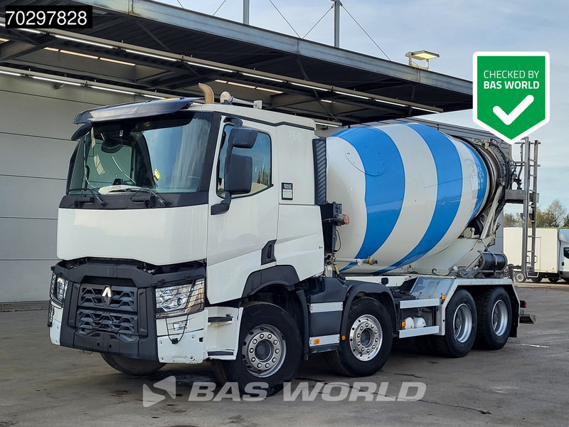 Renault C 520 C 8X4 9m3 CIFA mixer Steelsuspension automatic Euro 6 - Mikser za beton: slika 1 Renault C 520 C 8X4 9m3 CIFA mixer Steelsuspension automatic Euro 6 - Mikser za beton: slika 1