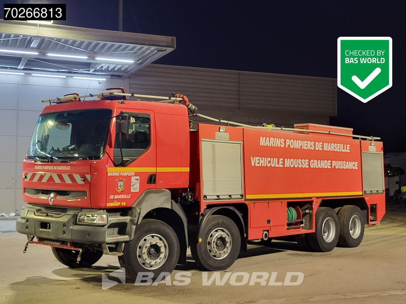 Renault Kerax 400 8X4 Feuerwehr Telma 12000L Manual Steelsuspension Euro 2 - Vatrogasni kamion: slika 1 Renault Kerax 400 8X4 Feuerwehr Telma 12000L Manual Steelsuspension Euro 2 - Vatrogasni kamion: slika 1