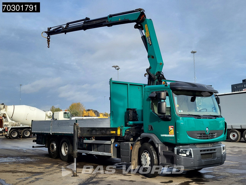 Renault Premium 380 6X2 Palfinger PK20002 Crane Kran Lift+Steering Axle Air suspension Euro 5 - Kamion sa tovarnim sandukom, Kamion sa dizalicom: slika 3 Renault Premium 380 6X2 Palfinger PK20002 Crane Kran Lift+Steering Axle Air suspension Euro 5 - Kamion sa tovarnim sandukom, Kamion sa dizalicom: slika 3