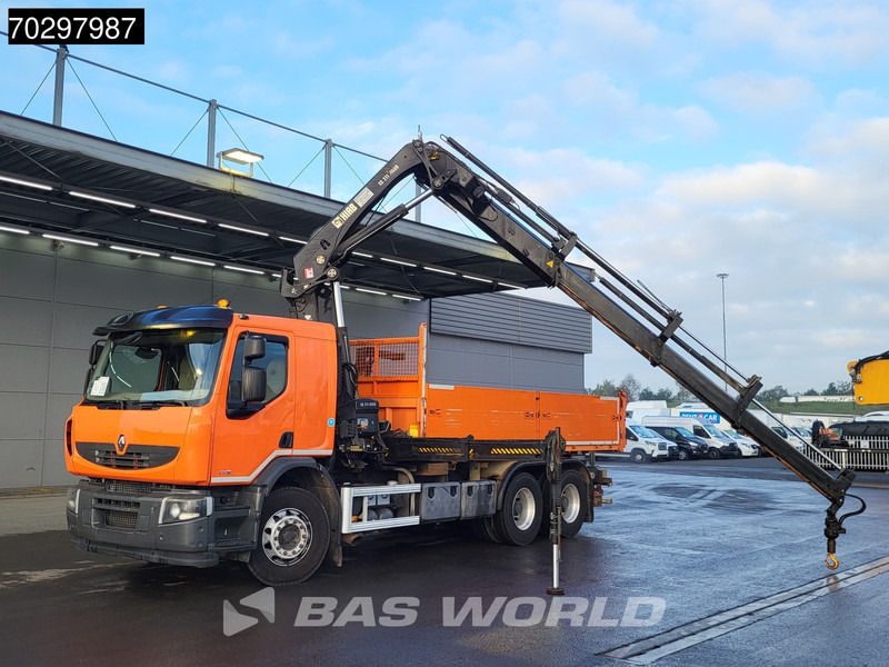 Renault Premium 430 Lander 6X4 HIAB 211 EP-4 Crane Kran Tipper Big-Axle Euro 5 - Istovarivač, Kamion sa dizalicom: slika 5 Renault Premium 430 Lander 6X4 HIAB 211 EP-4 Crane Kran Tipper Big-Axle Euro 5 - Istovarivač, Kamion sa dizalicom: slika 5