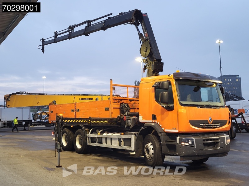 Renault Premium 430 Lander 6X4 HIAB 211 EP-4 Crane Tipper Big-Axle Automatic Euro 5 - Istovarivač, Kamion sa dizalicom: slika 5 Renault Premium 430 Lander 6X4 HIAB 211 EP-4 Crane Tipper Big-Axle Automatic Euro 5 - Istovarivač, Kamion sa dizalicom: slika 5