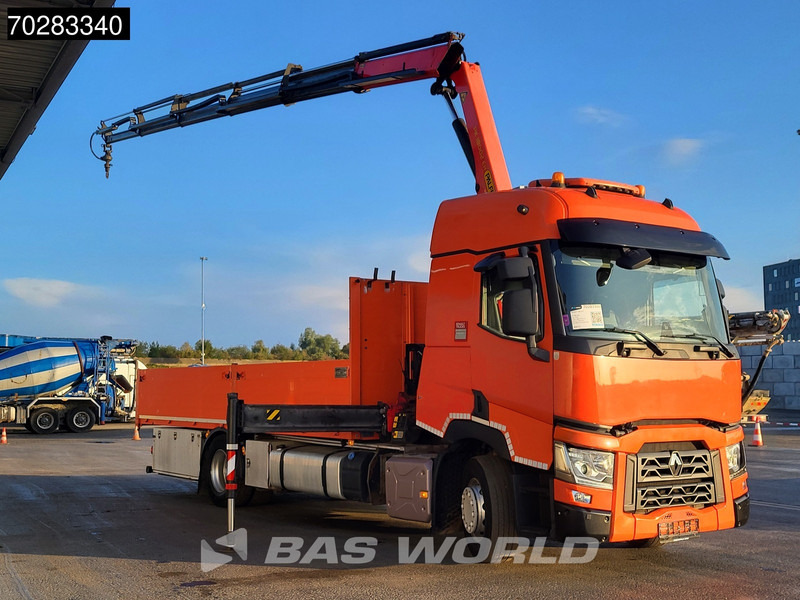 Renault T 380 4X2 Palfinger PK18002-EH Kran Crane Retarder Standklima Euro 6 - Kamion sa tovarnim sandukom, Kamion sa dizalicom: slika 3 Renault T 380 4X2 Palfinger PK18002-EH Kran Crane Retarder Standklima Euro 6 - Kamion sa tovarnim sandukom, Kamion sa dizalicom: slika 3