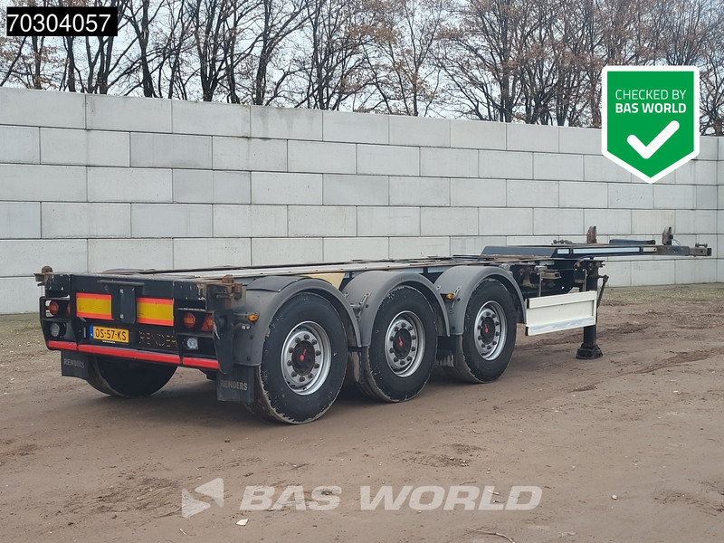 Renders 800 3 axles TUV 10/26 Multi 45'ft Lifting Axle - Poluprikolica za prevoz kontejnera/ Poluprikolica sa promenjivim sandukom: slika 1 Renders 800 3 axles TUV 10/26 Multi 45'ft Lifting Axle - Poluprikolica za prevoz kontejnera/ Poluprikolica sa promenjivim sandukom: slika 1