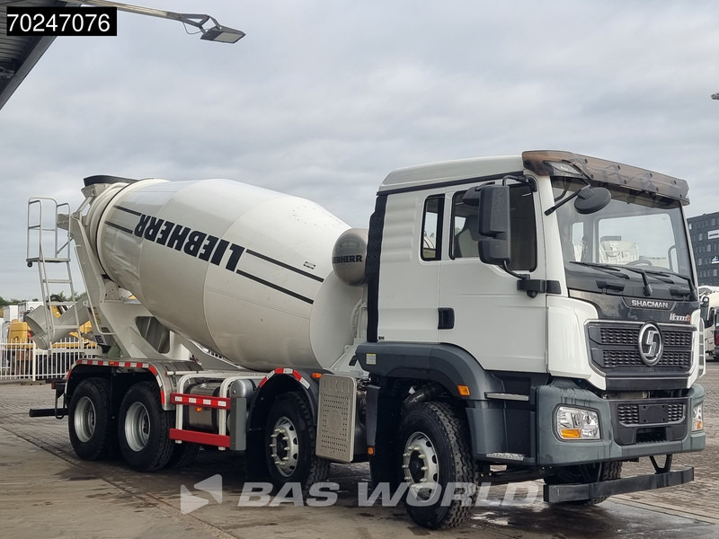 SHACMAN 8x4 EURO 6 8X4 NEW! 8m3 Liebherr Mixer Big-Axle Steel Suspension - Mikser za beton: slika 3 SHACMAN 8x4 EURO 6 8X4 NEW! 8m3 Liebherr Mixer Big-Axle Steel Suspension - Mikser za beton: slika 3