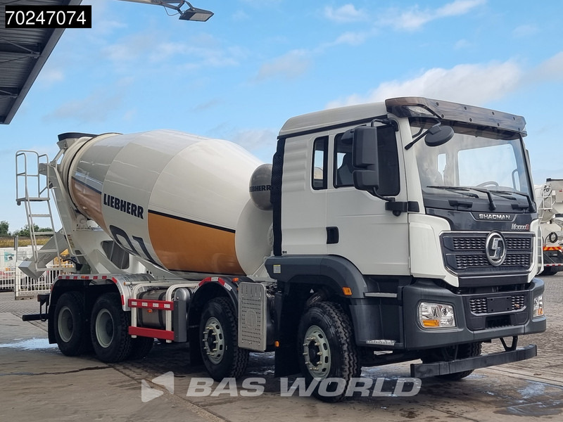 SHACMAN M3000 S 8X4 NEW! 8m3 Liebherr Mixer Big-Axle Steelsuspension - Mikser za beton: slika 3 SHACMAN M3000 S 8X4 NEW! 8m3 Liebherr Mixer Big-Axle Steelsuspension - Mikser za beton: slika 3