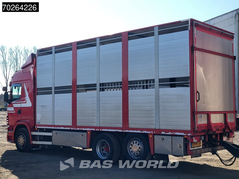 Scania G420 6X2 Van Dijk Cattle transport Liftable floor Lift-Asche Euro 5 - Kamion sa zatvorenim sandukom: slika 2 Scania G420 6X2 Van Dijk Cattle transport Liftable floor Lift-Asche Euro 5 - Kamion sa zatvorenim sandukom: slika 2