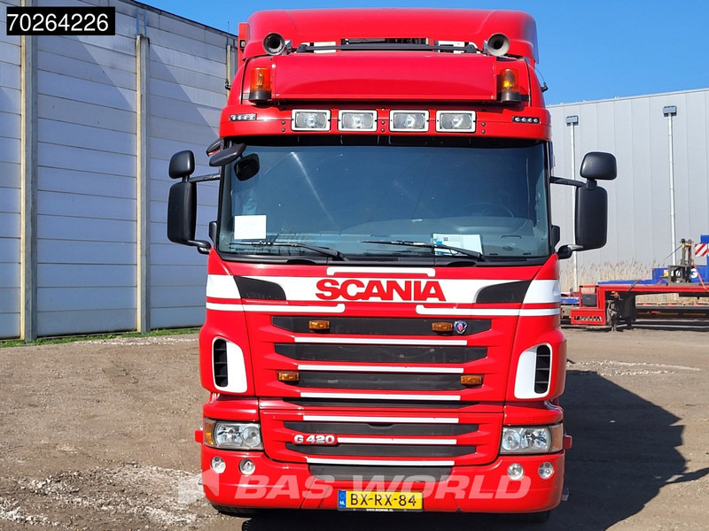 Scania G420 6X2 Van Dijk Cattle transport Liftable floor Lift-Asche Euro 5 - Kamion sa zatvorenim sandukom: slika 5 Scania G420 6X2 Van Dijk Cattle transport Liftable floor Lift-Asche Euro 5 - Kamion sa zatvorenim sandukom: slika 5