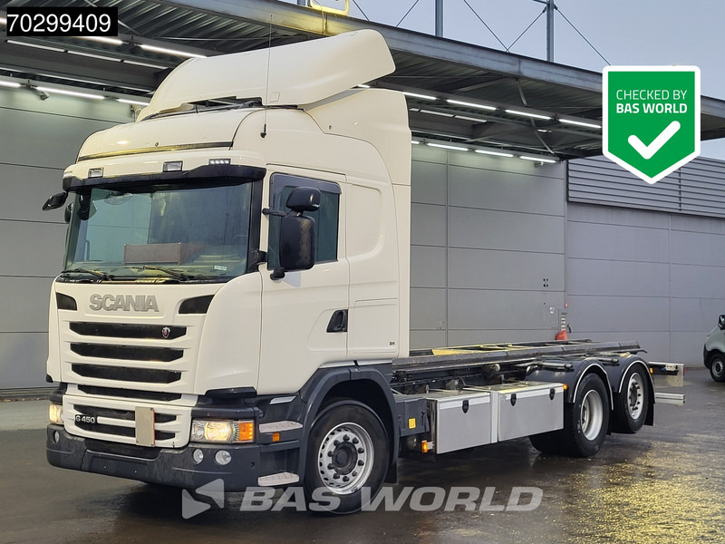 Scania G450 G 6X2 Full air suspension Automatic Lift+steering Axle Euro 6 - Kamion za prevoz kontejnera/ Kamion sa promenjivim sandukom: slika 1 Scania G450 G 6X2 Full air suspension Automatic Lift+steering Axle Euro 6 - Kamion za prevoz kontejnera/ Kamion sa promenjivim sandukom: slika 1