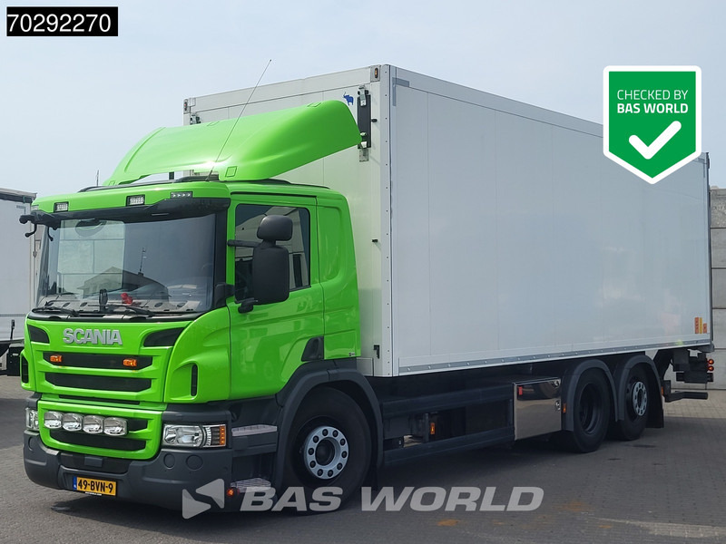 Scania P410 6X2 NL-Truck Lift+steering Axle Automatic Xenon Euro 6 - Kamion sa zatvorenim sandukom: slika 1 Scania P410 6X2 NL-Truck Lift+steering Axle Automatic Xenon Euro 6 - Kamion sa zatvorenim sandukom: slika 1