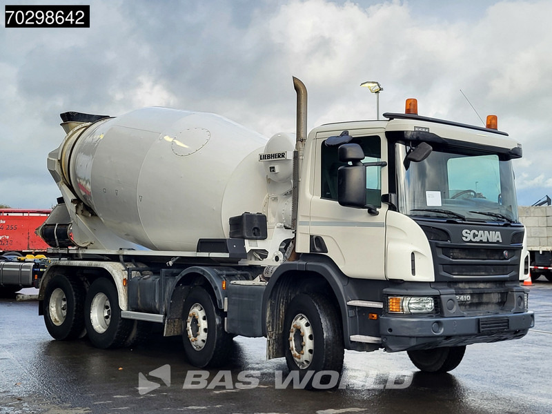 Scania P410 8X4 9m3 Liebherr mixer Automatic Steelsuspension Euro 6 - Mikser za beton: slika 3 Scania P410 8X4 9m3 Liebherr mixer Automatic Steelsuspension Euro 6 - Mikser za beton: slika 3