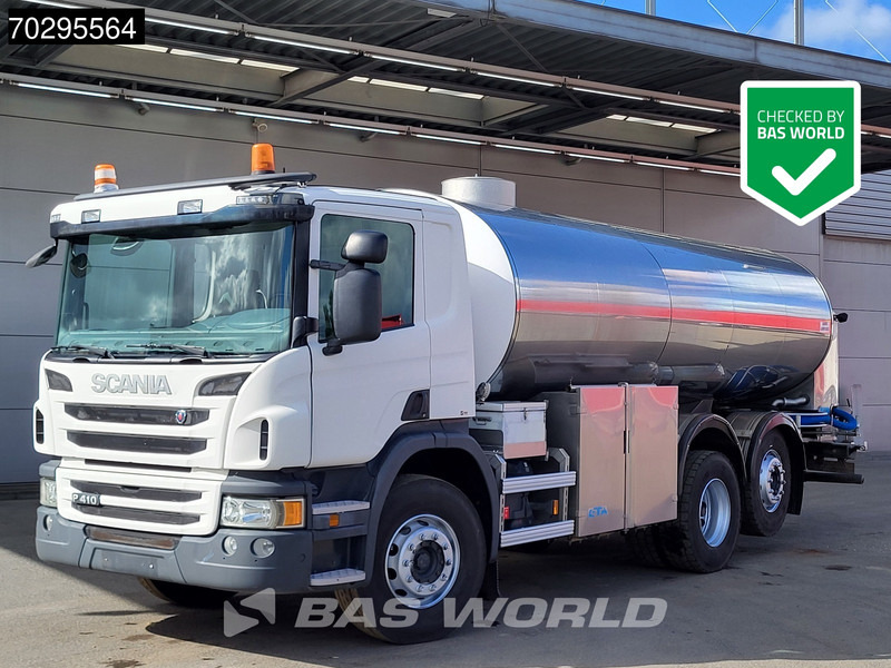 Scania P410 P 6X2 Tanker truck Automatic Retarder Lift+Steering axle Euro 6 - Kamion cisterna: slika 1 Scania P410 P 6X2 Tanker truck Automatic Retarder Lift+Steering axle Euro 6 - Kamion cisterna: slika 1