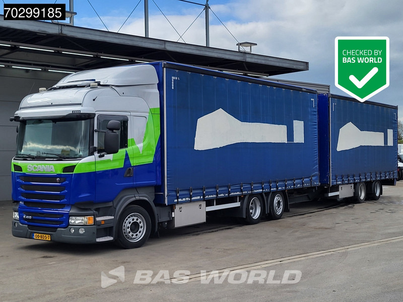 Scania R410 R 6X2 NL-Truck Standairco Lift+Steering-Axle Automatic Euro 6 - Kamion sa ceradom: slika 1 Scania R410 R 6X2 NL-Truck Standairco Lift+Steering-Axle Automatic Euro 6 - Kamion sa ceradom: slika 1
