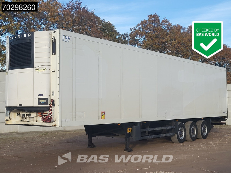 Schmitz Cargobull Carrier Vector 1550 APK 0/26 Laadklep 2xLiftas Bloemenbreed Doppelstock - Poluprikolica hladnjače: slika 1 Schmitz Cargobull Carrier Vector 1550 APK 0/26 Laadklep 2xLiftas Bloemenbreed Doppelstock - Poluprikolica hladnjače: slika 1