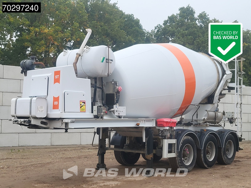 Schwing-Stetter 71/320.AC3 12m3 Concrete Beton Liftaxle - Poluprikolica mikser: slika 1 Schwing-Stetter 71/320.AC3 12m3 Concrete Beton Liftaxle - Poluprikolica mikser: slika 1