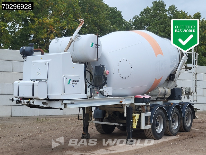 Schwing-Stetter 71/320,AC3 3 axles Concrete 12m3 Lift Axle - Poluprikolica mikser: slika 1 Schwing-Stetter 71/320,AC3 3 axles Concrete 12m3 Lift Axle - Poluprikolica mikser: slika 1
