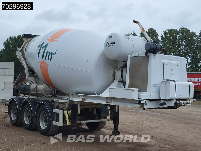 Schwing-Stetter 71/320,AC3 3 axles Concrete 12m3 Lift Axle - Poluprikolica mikser: slika 3 Schwing-Stetter 71/320,AC3 3 axles Concrete 12m3 Lift Axle - Poluprikolica mikser: slika 3