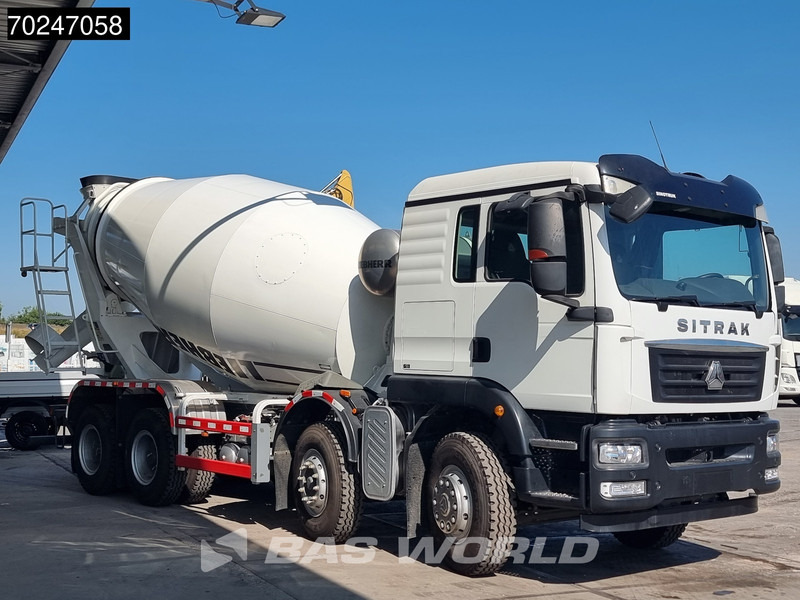 Sitrak G5 350 8X4 8m3 Liebherr Mixer Big-Axle Steelsuspension - Mikser za beton: slika 3 Sitrak G5 350 8X4 8m3 Liebherr Mixer Big-Axle Steelsuspension - Mikser za beton: slika 3