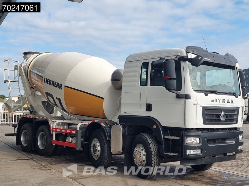 Sitrak G5 350 8X4 NEW! 8m3 Liebherr Mixer Big-Axle Steel Suspension - Mikser za beton: slika 3 Sitrak G5 350 8X4 NEW! 8m3 Liebherr Mixer Big-Axle Steel Suspension - Mikser za beton: slika 3