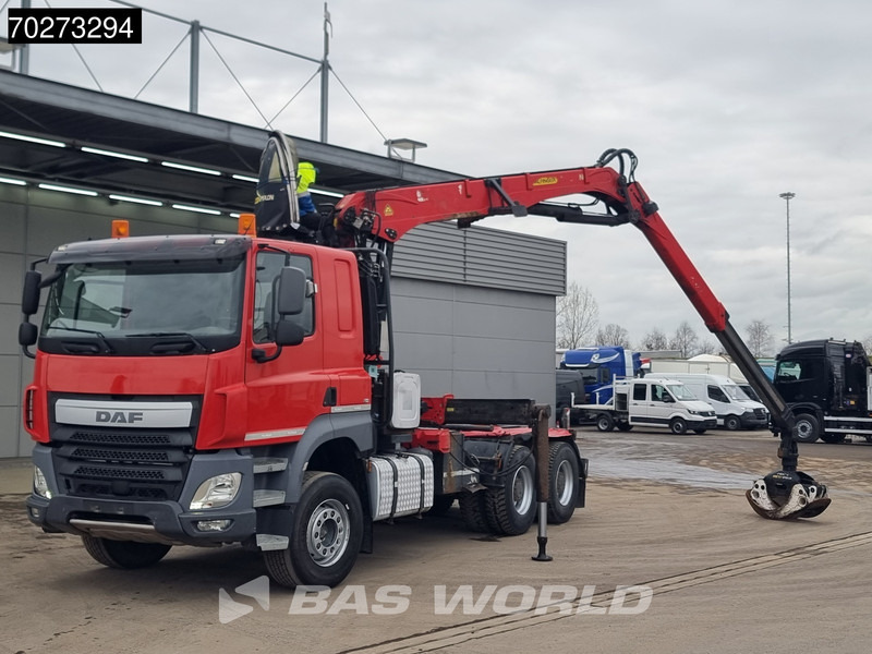 DAF CF 510 6X4 Holz Kran Palfinger Epsilon S260L82 Big-Axle - Tegljač: slika 5 DAF CF 510 6X4 Holz Kran Palfinger Epsilon S260L82 Big-Axle - Tegljač: slika 5