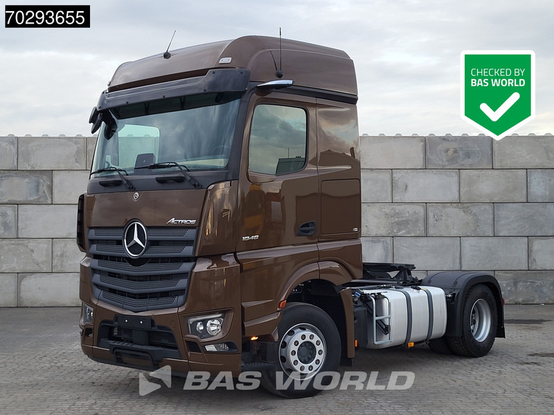 Mercedes-Benz Actros 1848 4X2 BigSpace Retarder 2x Tanks ACC Standklima MirrorCam Euro 6 - Tegljač: slika 1 Mercedes-Benz Actros 1848 4X2 BigSpace Retarder 2x Tanks ACC Standklima MirrorCam Euro 6 - Tegljač: slika 1