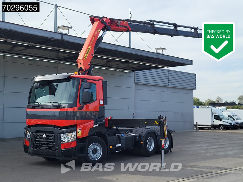 Renault C 440 6X4 33T Palfinger PK 33002 EH Kran Crane DayCab Euro 6 - Tegljač: slika 1 Renault C 440 6X4 33T Palfinger PK 33002 EH Kran Crane DayCab Euro 6 - Tegljač: slika 1