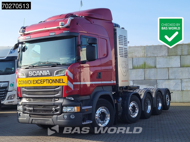 Scania R730 10X4 160T! Retarder 2x Tanks Big-Axle Drumbrakes Full-Air Hydraulik Navi Standklima Alcoa's - Tegljač: slika 1 Scania R730 10X4 160T! Retarder 2x Tanks Big-Axle Drumbrakes Full-Air Hydraulik Navi Standklima Alcoa's - Tegljač: slika 1