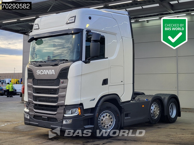 Scania S500 S 6X2 NEW! Retarder Lift+Lenkachse 2x Tanks Full-Air Standklima - Tegljač: slika 1 Scania S500 S 6X2 NEW! Retarder Lift+Lenkachse 2x Tanks Full-Air Standklima - Tegljač: slika 1
