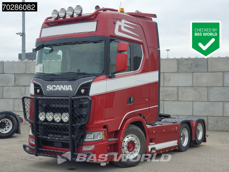 Scania S650 S 6X2 Special Interior! Full-Air Retarder 2xTanks Liftachse ACC LED Navi - Tegljač: slika 1 Scania S650 S 6X2 Special Interior! Full-Air Retarder 2xTanks Liftachse ACC LED Navi - Tegljač: slika 1