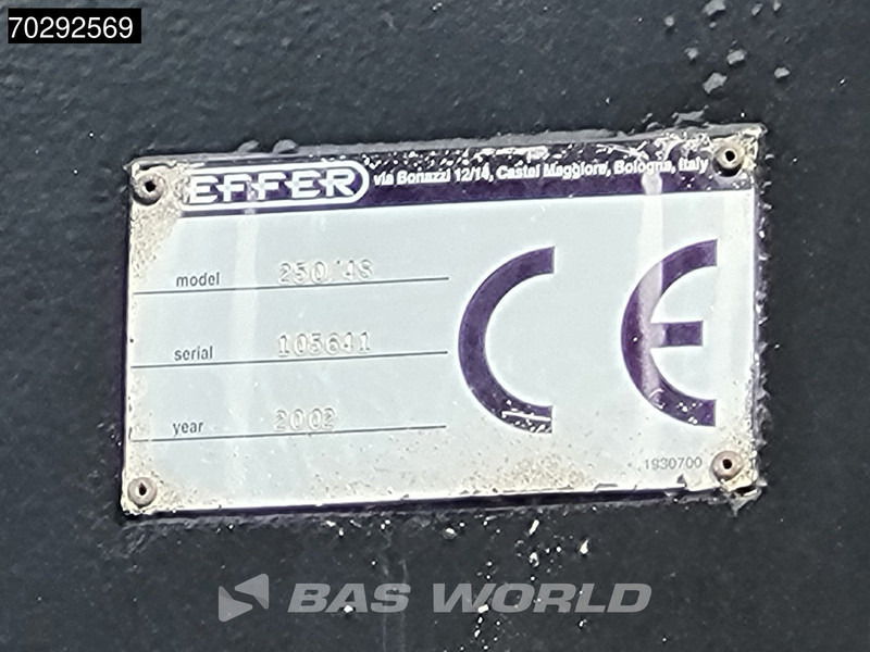 Tegljač Volvo FH13 440 6X2 EFFER 250/4S Crane Automatic Euro 6: slika 20 Tegljač Volvo FH13 440 6X2 EFFER 250/4S Crane Automatic Euro 6: slika 20