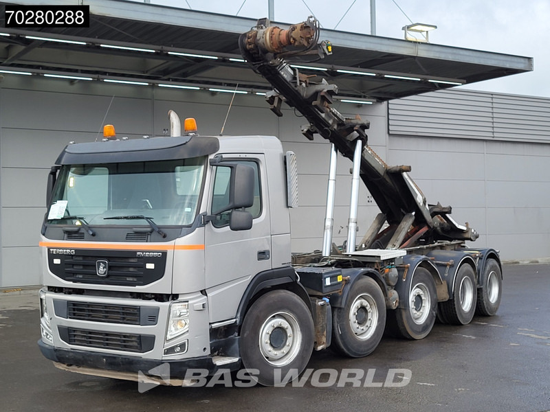 Kamion sa hidrauličnom kukom Terberg FM 2850 10X4 Chain system Retarder Big-Axle Automatic Euro 5: slika 1