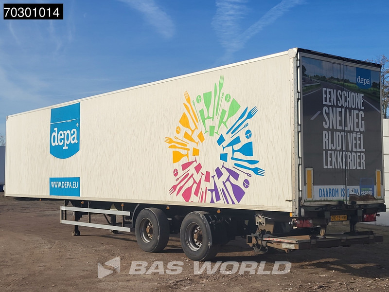 Tracon TO2 Tailgate Steering Axle - Poluprikolica sa zatvorenim sandukom: slika 2 Tracon TO2 Tailgate Steering Axle - Poluprikolica sa zatvorenim sandukom: slika 2