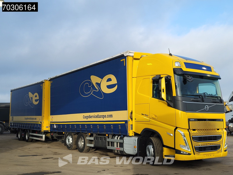 Volvo FH 460 6X2 Curtainsider Combi LNG Engine Sliding roof Lift Axle I-Park cool VEB+ - Kamion sa ceradom: slika 3 Volvo FH 460 6X2 Curtainsider Combi LNG Engine Sliding roof Lift Axle I-Park cool VEB+ - Kamion sa ceradom: slika 3