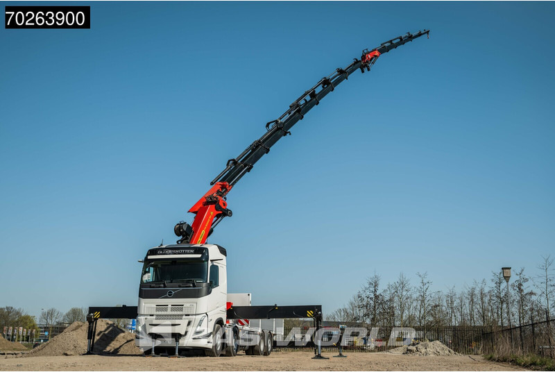 Volvo FH 500 8X2 Palfinger PK110002 SH Crane + Fly-Jib Winch VEB+ Euro 6 - Kamion sa tovarnim sandukom, Kamion sa dizalicom: slika 3 Volvo FH 500 8X2 Palfinger PK110002 SH Crane + Fly-Jib Winch VEB+ Euro 6 - Kamion sa tovarnim sandukom, Kamion sa dizalicom: slika 3