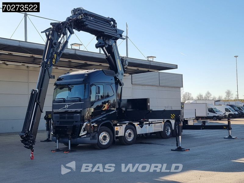 Volvo FH 500 8X2 Palfinger PK110002 SH Crane + Fly-Jib Winch VEB+ Euro 6 - Kamion sa tovarnim sandukom, Kamion sa dizalicom: slika 3 Volvo FH 500 8X2 Palfinger PK110002 SH Crane + Fly-Jib Winch VEB+ Euro 6 - Kamion sa tovarnim sandukom, Kamion sa dizalicom: slika 3