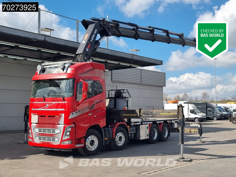 Volvo FH16 650 8X4 Hiab X-HIPRO 1058EP-6 Kran Crane ADR Lift+Lenkachse Euro 6 - Kamion sa tovarnim sandukom, Kamion sa dizalicom: slika 1 Volvo FH16 650 8X4 Hiab X-HIPRO 1058EP-6 Kran Crane ADR Lift+Lenkachse Euro 6 - Kamion sa tovarnim sandukom, Kamion sa dizalicom: slika 1