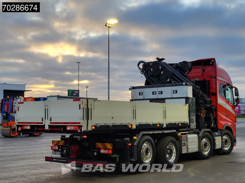 Volvo FH16 650 FH16 8X2 HMF 7020K-RCS Crane + Fly-Jib Lift+Steering-Axle Navi LED ACC Euro 6 - Kamion sa tovarnim sandukom, Kamion sa dizalicom: slika 3 Volvo FH16 650 FH16 8X2 HMF 7020K-RCS Crane + Fly-Jib Lift+Steering-Axle Navi LED ACC Euro 6 - Kamion sa tovarnim sandukom, Kamion sa dizalicom: slika 3