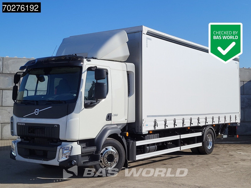 Volvo FL 280 4X2 NEW! 16tons Manual Ladebordwand PTO Alcoa's Euro 6 - Kamion sa ceradom: slika 1 Volvo FL 280 4X2 NEW! 16tons Manual Ladebordwand PTO Alcoa's Euro 6 - Kamion sa ceradom: slika 1
