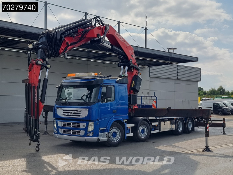Volvo FM 450 8X2 FASSI 100 Ton/Meter 7 + 6 Jib Lift+Stuuras Euro 5 - Kamion sa tovarnim sandukom, Kamion sa dizalicom: slika 5 Volvo FM 450 8X2 FASSI 100 Ton/Meter 7 + 6 Jib Lift+Stuuras Euro 5 - Kamion sa tovarnim sandukom, Kamion sa dizalicom: slika 5