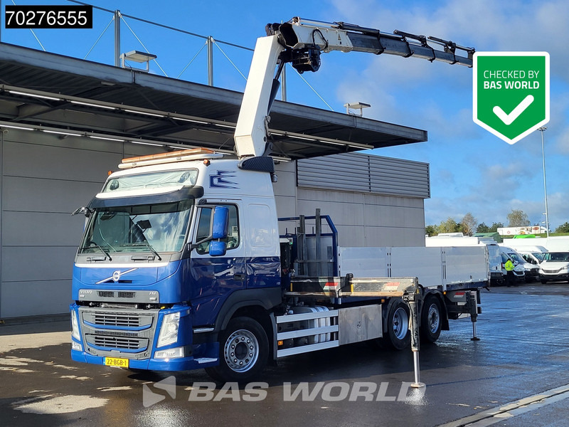 Volvo FM 500 FM 6X2 NL-Truck HMF 3220-K7 Kran Crane Winch Lift+Steering-Axle Euro 6 - Kamion sa tovarnim sandukom, Kamion sa dizalicom: slika 1 Volvo FM 500 FM 6X2 NL-Truck HMF 3220-K7 Kran Crane Winch Lift+Steering-Axle Euro 6 - Kamion sa tovarnim sandukom, Kamion sa dizalicom: slika 1