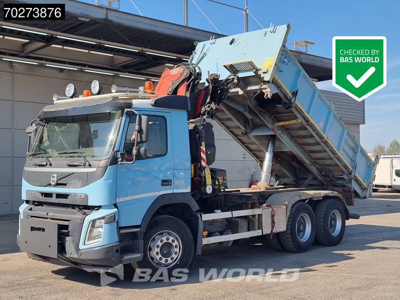Volvo FMX 420 6X4 Fassi F155A.2.22 Crane 9m3 Big-Axle Automatic Euro 5 - Istovarivač, Kamion sa dizalicom: slika 5 Volvo FMX 420 6X4 Fassi F155A.2.22 Crane 9m3 Big-Axle Automatic Euro 5 - Istovarivač, Kamion sa dizalicom: slika 5