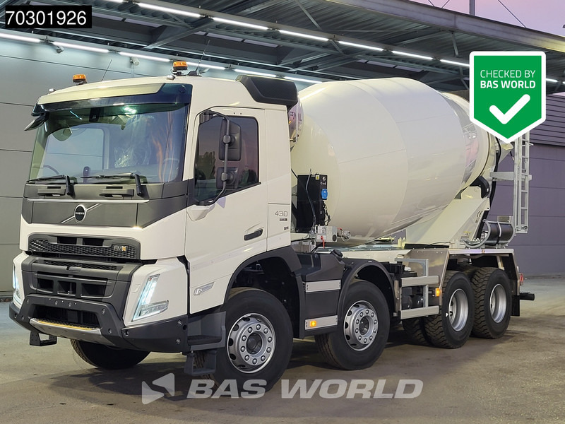 Volvo FMX 430 8X4 NEW! 10m3 Mixer Automatic Big-Axle Euro 6 - Mikser za beton: slika 1 Volvo FMX 430 8X4 NEW! 10m3 Mixer Automatic Big-Axle Euro 6 - Mikser za beton: slika 1