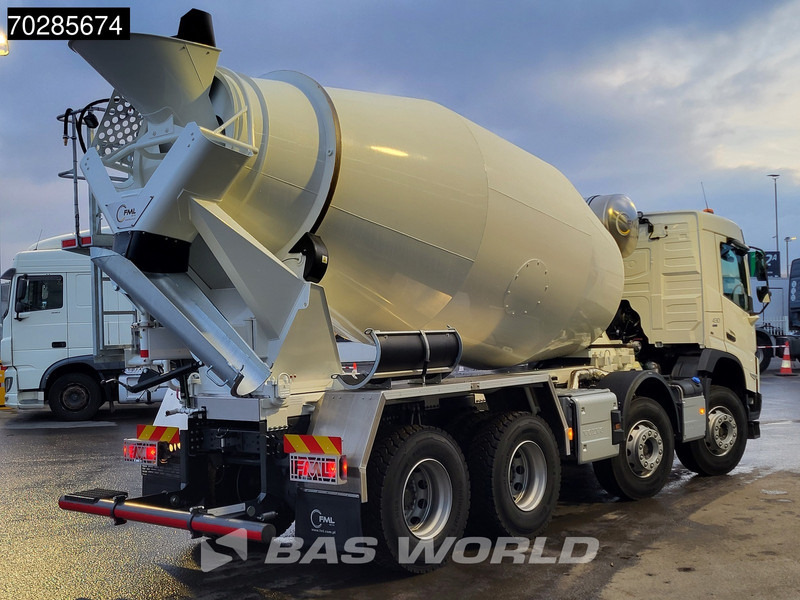 Volvo FMX 430 8X4 New! 10m3 FML Mixer Steelsuspension Automatic LED Euro 6 - Mikser za beton: slika 5 Volvo FMX 430 8X4 New! 10m3 FML Mixer Steelsuspension Automatic LED Euro 6 - Mikser za beton: slika 5