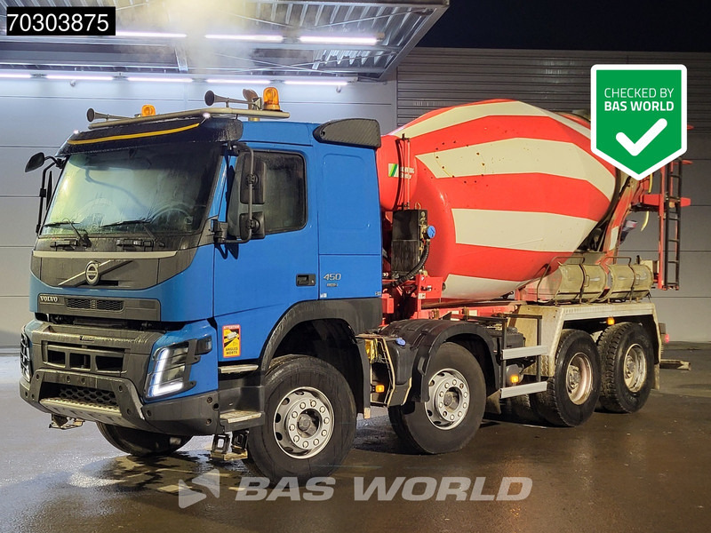 Volvo FMX 450 8X4 Stetter Mixer Full Steel Automatic Euro 6 - Mikser za beton: slika 1 Volvo FMX 450 8X4 Stetter Mixer Full Steel Automatic Euro 6 - Mikser za beton: slika 1