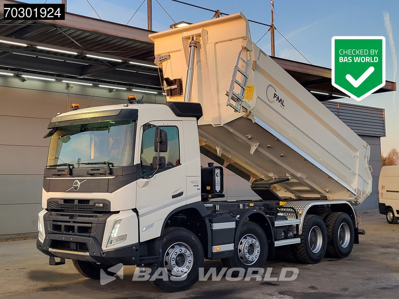 Volvo FMX 460 8X4 NEW! 18m3 KH-Kipper Steelsuspension Big-Axle Automatic Euro 6 - Istovarivač: slika 1 Volvo FMX 460 8X4 NEW! 18m3 KH-Kipper Steelsuspension Big-Axle Automatic Euro 6 - Istovarivač: slika 1