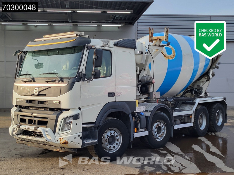 Volvo FMX 540 FMX 8X4 9m3 Liebherr HTM 904 EL Mixer Big-Axle Automatic Euro 6 - Mikser za beton: slika 1 Volvo FMX 540 FMX 8X4 9m3 Liebherr HTM 904 EL Mixer Big-Axle Automatic Euro 6 - Mikser za beton: slika 1