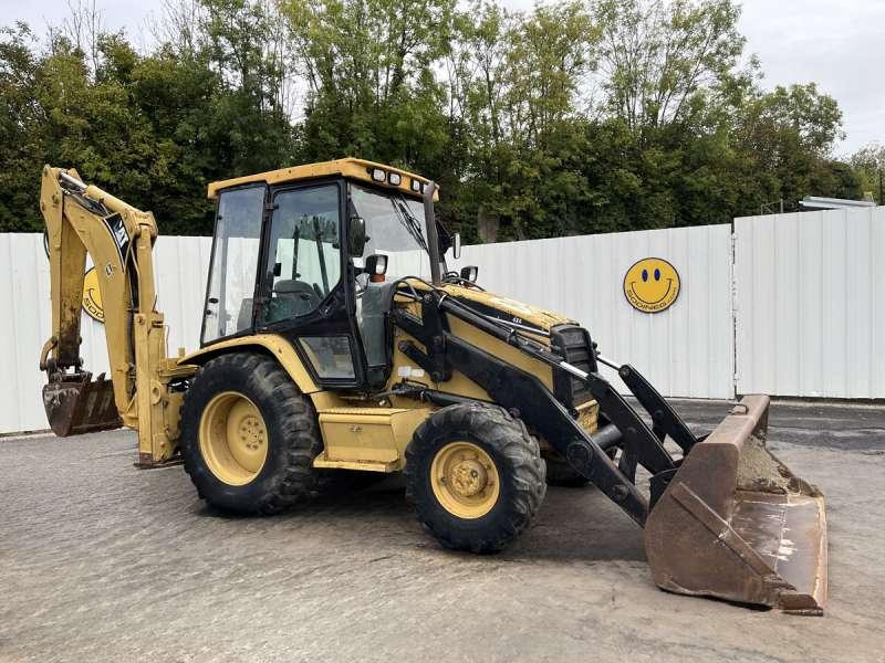 Caterpillar Tractopelle 428C - Bager utovarivač: slika 1 Caterpillar Tractopelle 428C - Bager utovarivač: slika 1