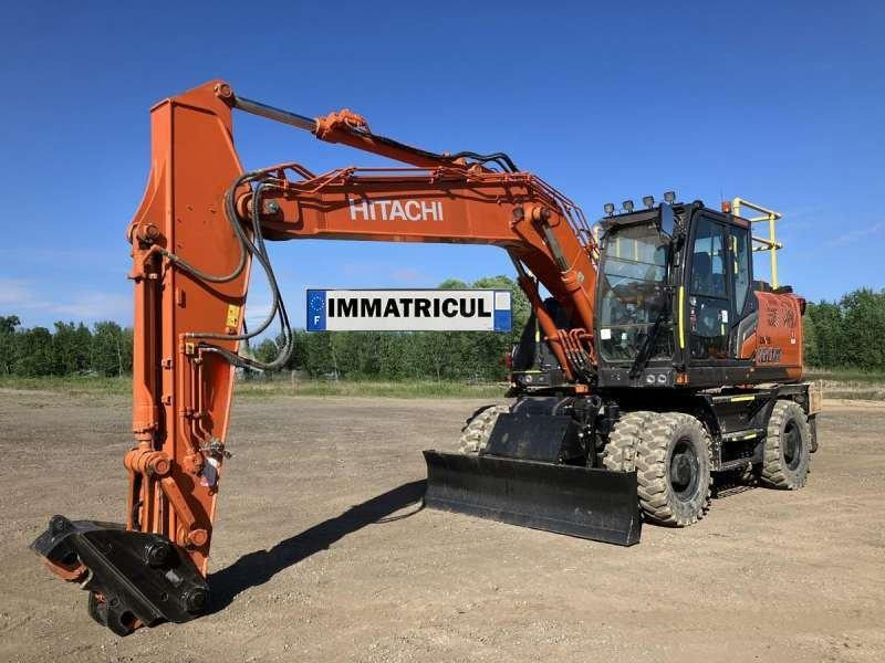 Hitachi ZX180W-7 - Bager točkaš: slika 1 Hitachi ZX180W-7 - Bager točkaš: slika 1