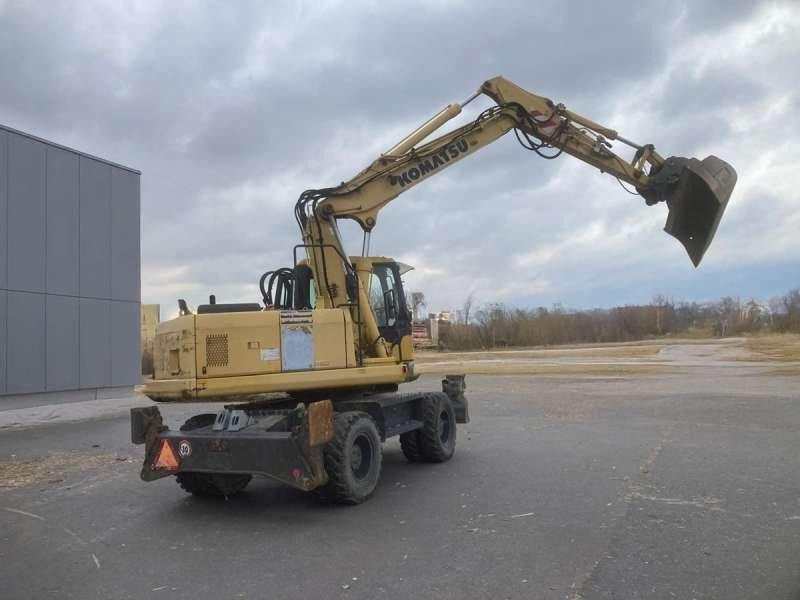 Komatsu PW160-7K - Bager točkaš: slika 2 Komatsu PW160-7K - Bager točkaš: slika 2