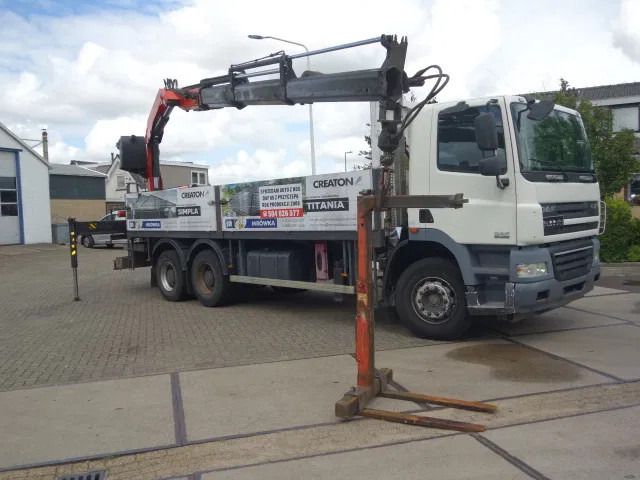 Kamion sa tovarnim sandukom, Kamion sa dizalicom DAF CF 360 6X4 MANUAL GEAR STEELSPRINGS 18,5 TON PALFINKER: slika 20 Kamion sa tovarnim sandukom, Kamion sa dizalicom DAF CF 360 6X4 MANUAL GEAR STEELSPRINGS 18,5 TON PALFINKER: slika 20